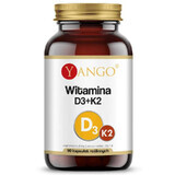 Vitamina D3+K2 90 cápsulas Yango