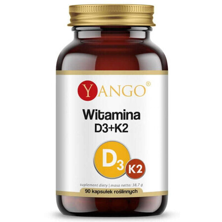 Vitamina D3+K2 90 cápsulas Yango