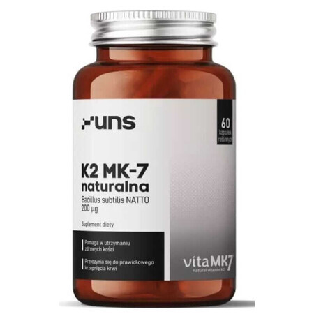 Vitamine K2 MK-7 200mcg 60 capsules UNS