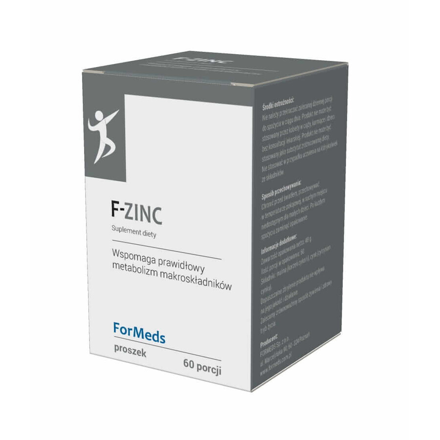 ZINC en polvo - Zinc Formeds