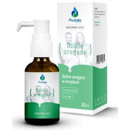 Aceite natural de orégano silvestre 30 ml - Avitale