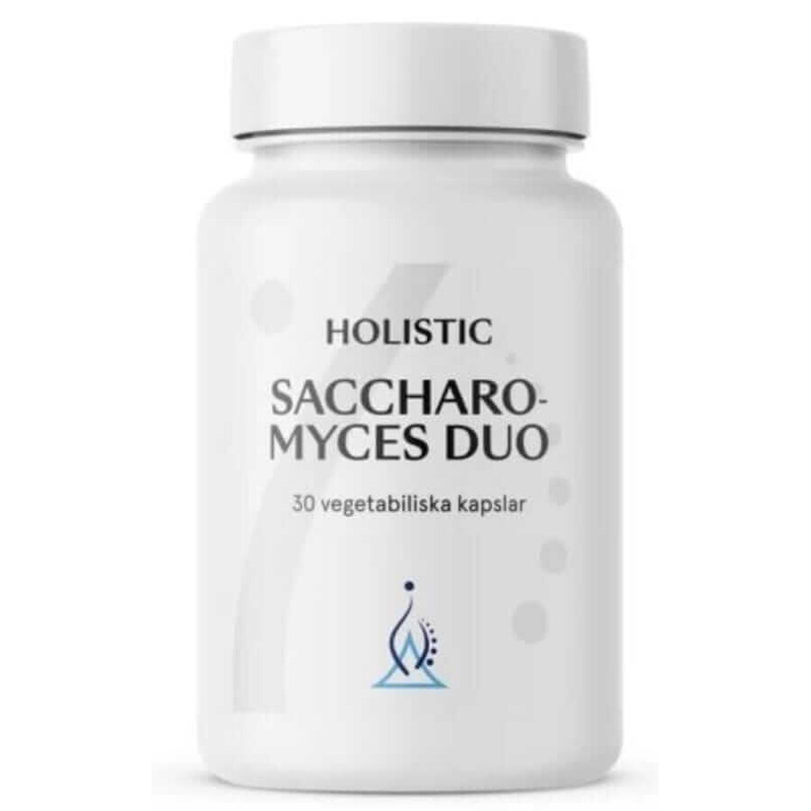 Holistic Saccharomyces Duo Boulardii 30 cápsulas