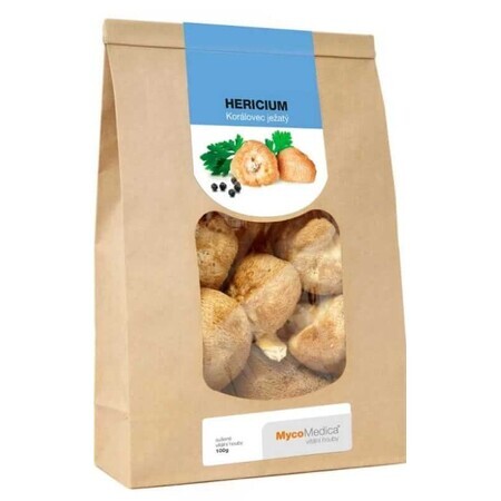 Hericium setas secas 100g MycoMedica