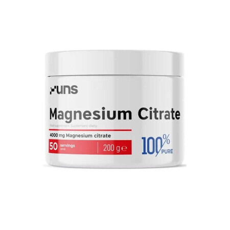 Citrato de magnesio 200 g UNS