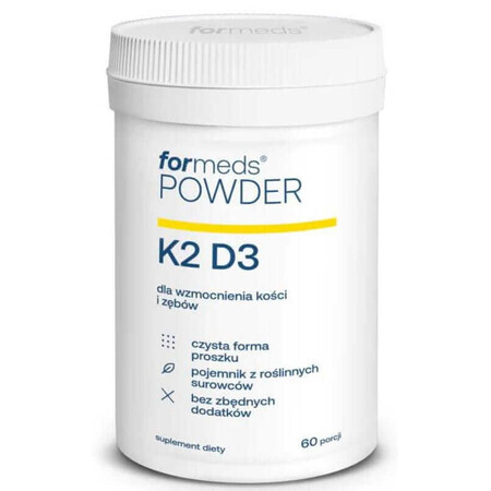 POWDER K2 D3 60 porciones - Formeds