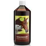 Aceite de comino negro para perros y caballos 1000 ml Tierlieb Sanct Bernhard