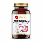 Probiotic BC-2 - 60 cápsulas, Yango