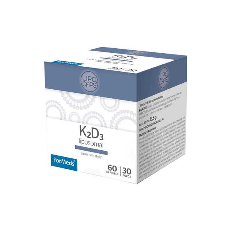 Lipocaps K2D3 Lipozomal (60 capsule) Formeds