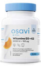 Osavi Vitamine D3 2000IU + K2 100mcg - 60 softgels