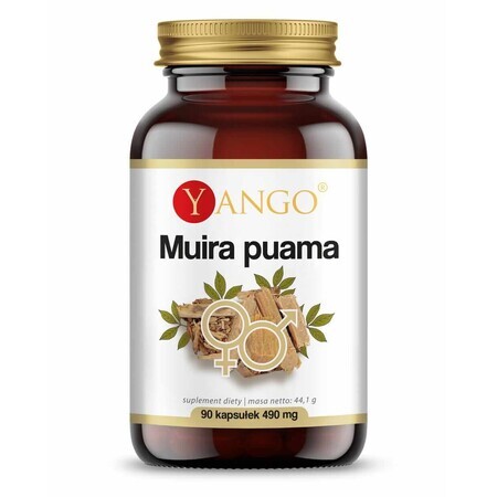 Muira puama 490 mg 90 cápsulas, Yango