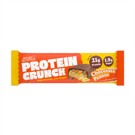 Protein Cunch Chocolate con leche y cacahuete, 65 g, Applied Nutrition