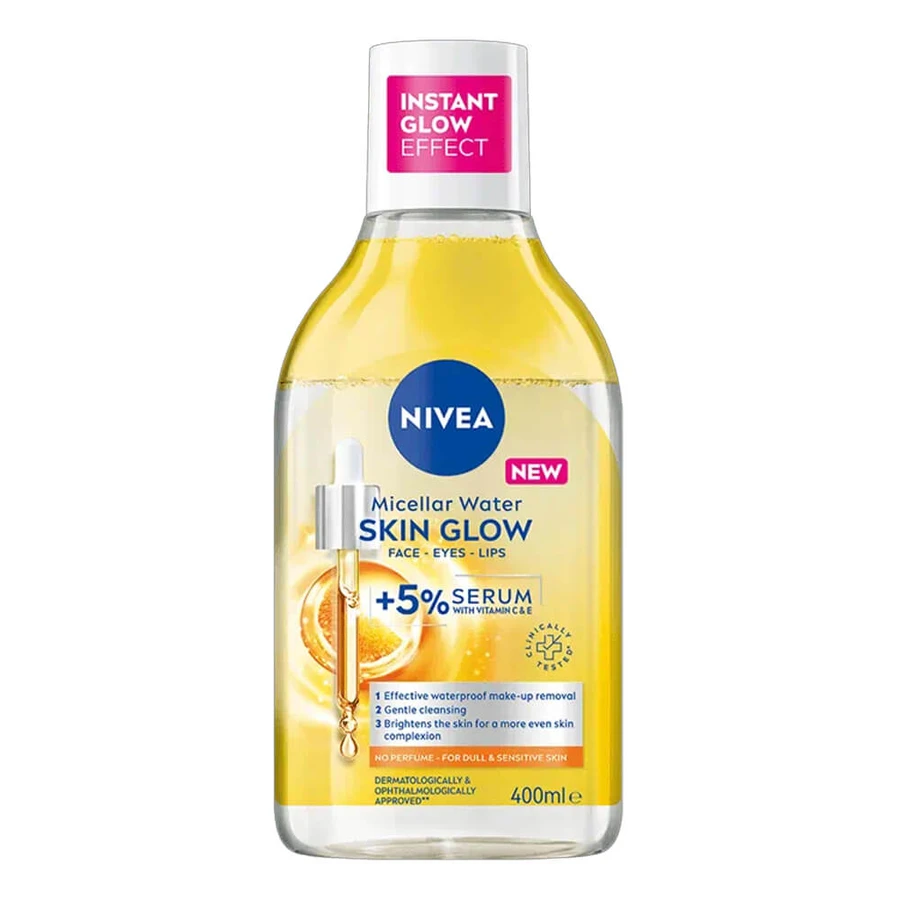 Woda micelarna Skin Glow, 400 ml, Nivea: ceny i cechy