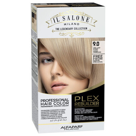 Coloration permanente Plex Rebuilder Il Salone, 9.0, Light Blonde, Alfaparf