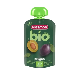 Puré de ciruelas ecológico, + 6 meses, 100 g, Plasmon