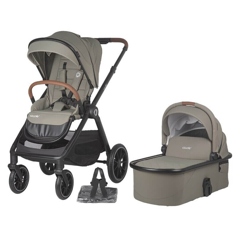 Pushchair 2 in 1 Aspen, up to 22 kg, Sand Beige, Coccolle