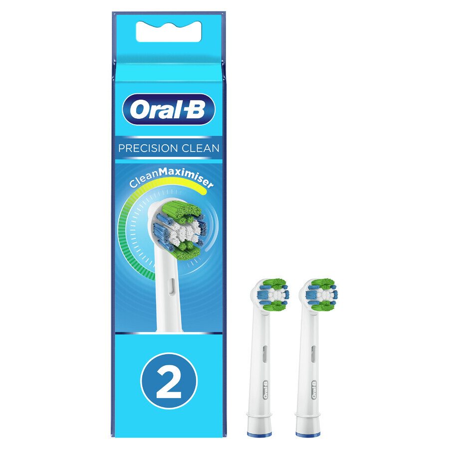 Cabezales de recambio para cepillo eléctrico Precision Clean, 2 uds, Oral-B