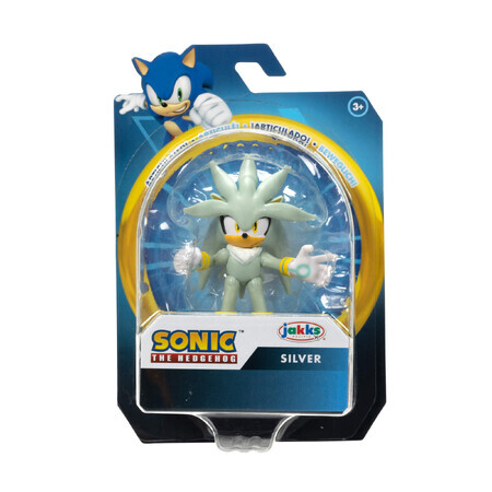 Figurita Modern Silver Sonic Modern Silver Sonic, 6 cm, +3 años, Nintendo