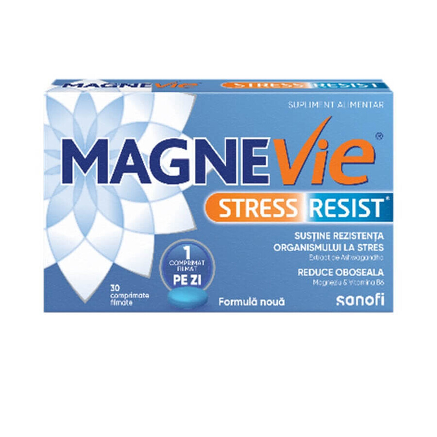 MagneVie Stress Resist Ashwagandha, 30 comprimidos recubiertos con película, Sanofi