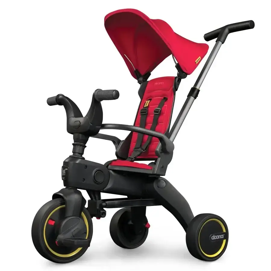 Tricycle ultra-pliable Liki S1, rouge flamme, Doona