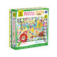 Puzzle infantil Zoom - Dinosaurios, 3 a&#241;os+, 24 piezas, Ludattica