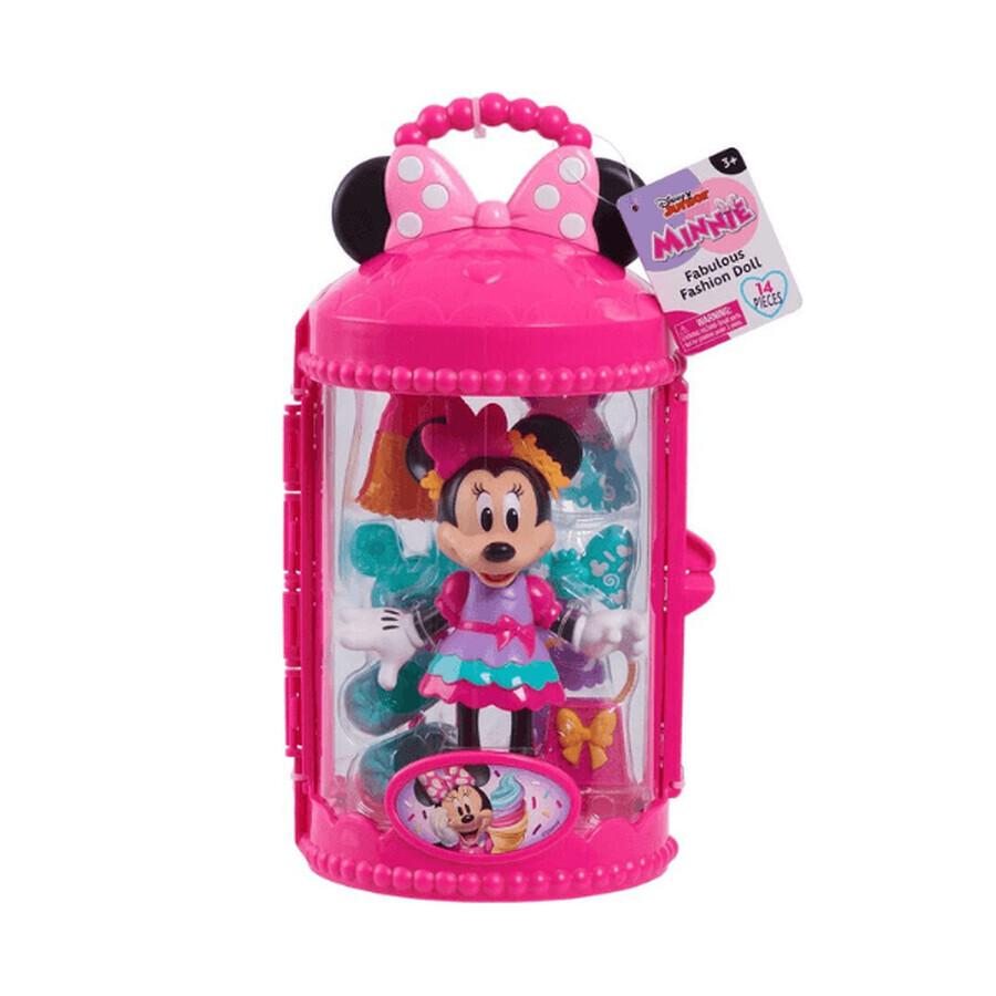 Muñeca Sweet Party con accesorios, + 3 años, Disney Minnie Mickey