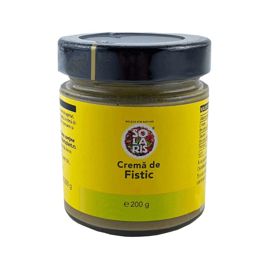 Crema de pistacho, 200 g, Solaris