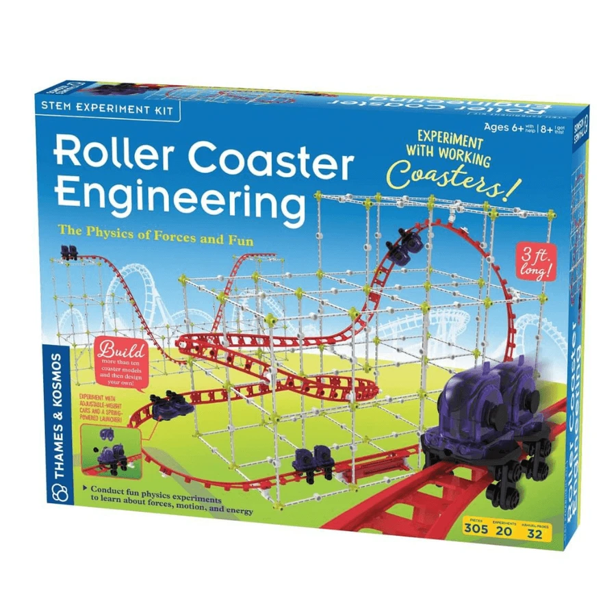 Juego educativo STEM Montaña Rusa, +6 años, Thames&Kosmos