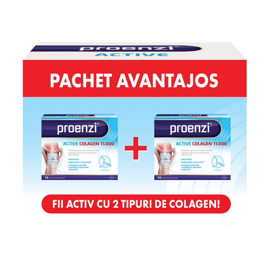 Proenzi Active pack, 2x14 botellas, Stada