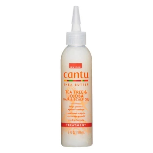 Aceite hidratante para cabello y cuero cabelludo Tea Tree & Jojoba, 180 ml, Cantu