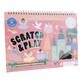 Libro de actividades Scratch &amp; Play Enchanted, 3 a&#241;os+, Floss &amp; Rock