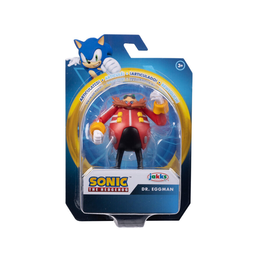 Moderna figura del Dr Eggman Sonic Dr Eggman, 6 cm, +3 anni, Nintendo