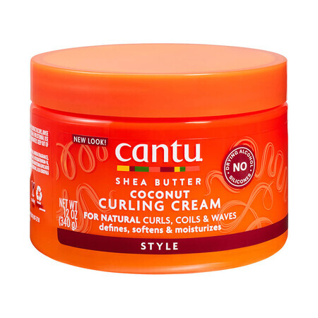 Crema Espesante para el Cabello con Aceite de Coco Style, 340 g, Cantu