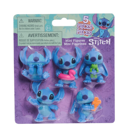 Set mit 5 Stitch-Actionfiguren, + 3 Jahre, Disney