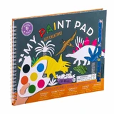 My Paint Pad Dino watercolor coloring book, 3 years+, Floss & Rock