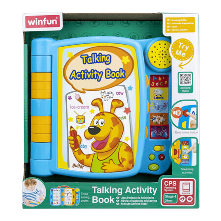 Libro de actividades, 2 años+, Winfun