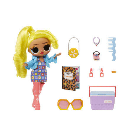 Muñeca fashionista con sorpresas Hana Groove, + 3 años, L.O.L Surprise