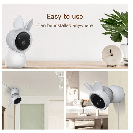 Inteligentna kamera do monitoringu Alnany-cam 2k UHD Wi-Fi, Arenti: ceny i cechy