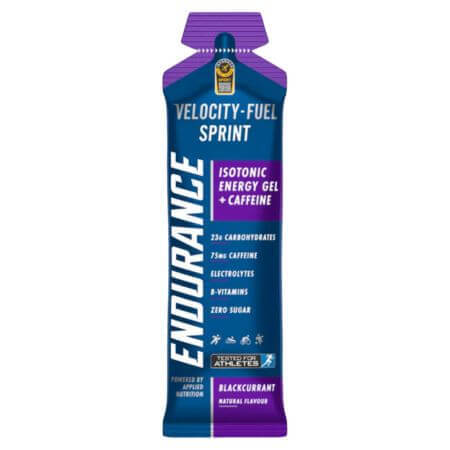 Velocity Fuel Sprint Endurance Gel Energizante, 60 g, Grosella Negra, Applied Nutrition