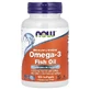 Omega 3, 100 mg, 100 cápsulas, Now Foods