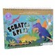 Libro de actividades Scratch &amp; Play Dino Scratch &amp; Play, 3 a&#241;os+, Floss &amp; Rock