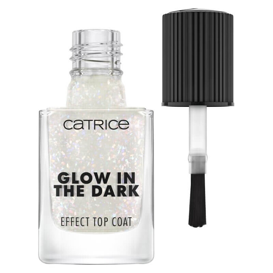 Top coat Glow in the Dark Effect, 020, All Nighter, 10.5 ml, Catrice