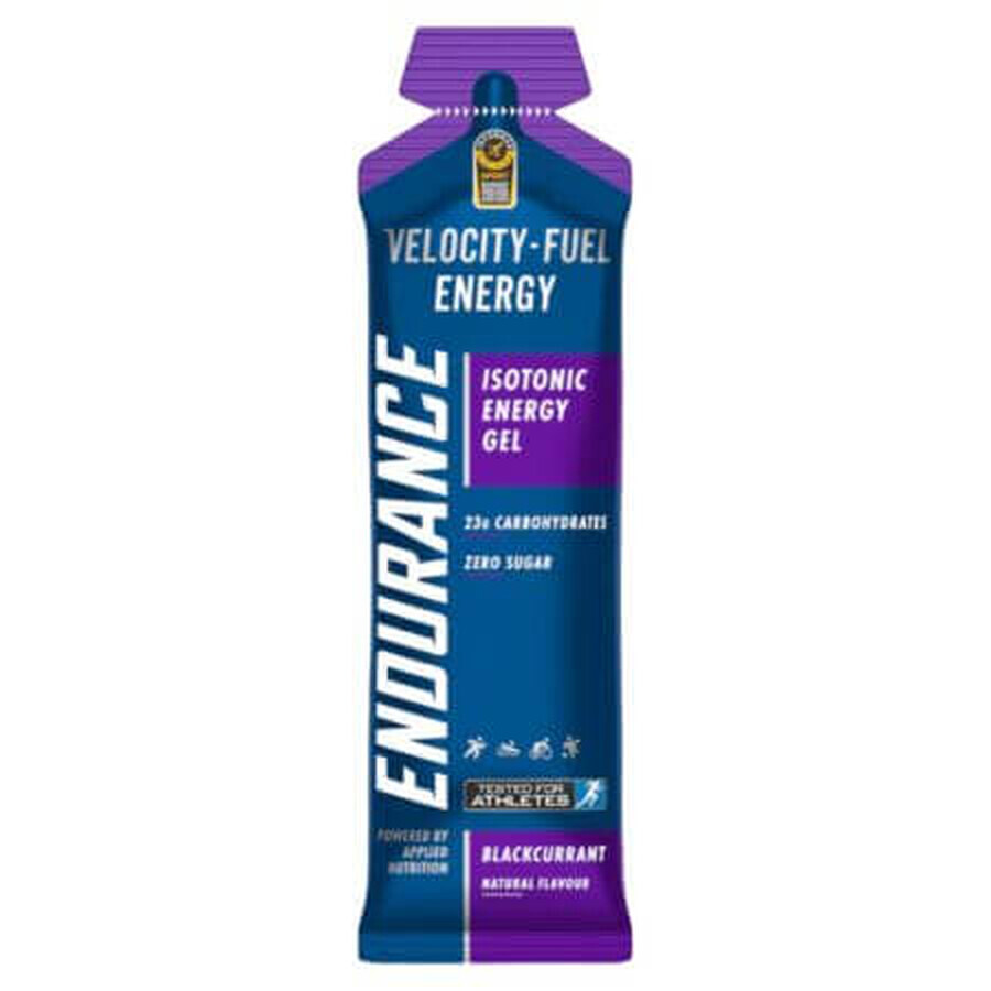 Velocity Fuel Gel Energizante Resistencia Energética, 60 g, Grosella Negra, Applied Nutrition