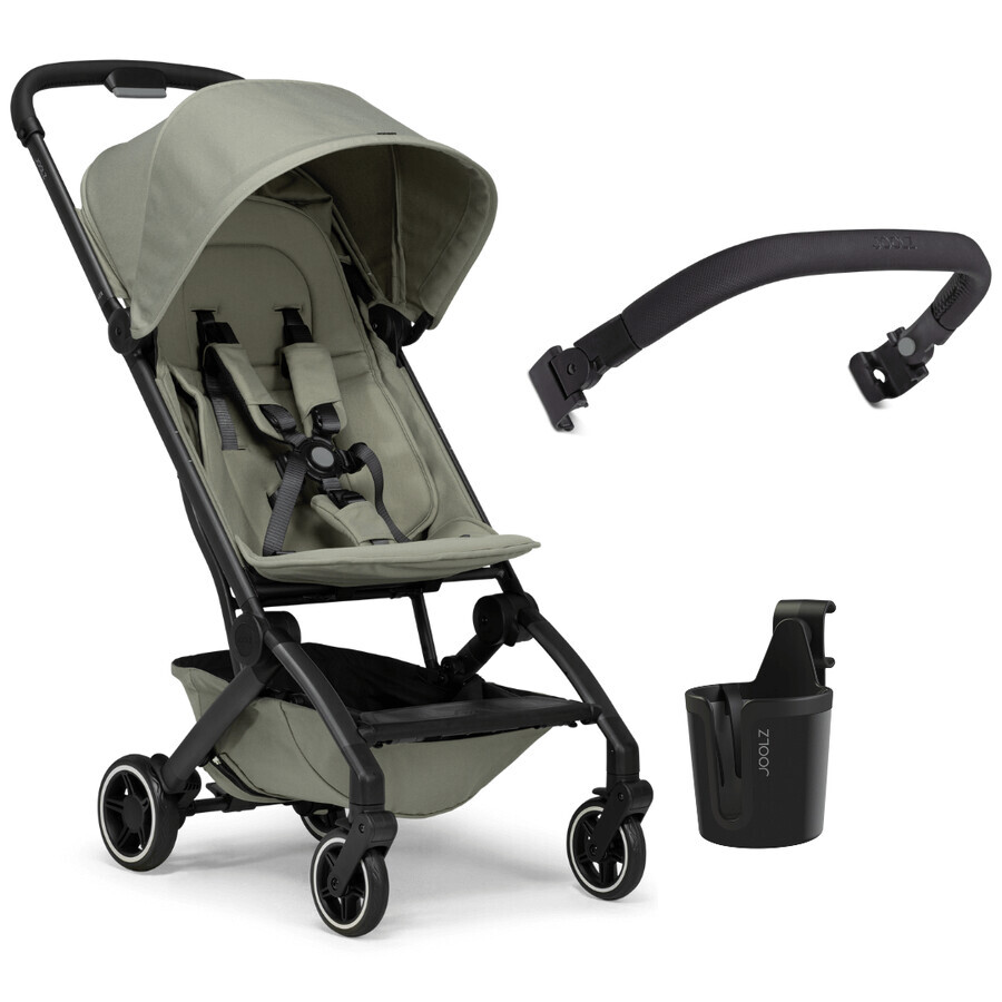 Promotiepakket Joolz Aer+ Kinderwagen inclusief 2 accessoires, Sage Green, Joolz