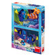 Puzzle 2 en 1 Buscando a Dory, 5 a&#241;os+, 2x77 piezas, Dino Toys