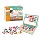 Puzzle magn&#233;tico educativo con 45 banderas y tablas, + 3 a&#241;os, AcSmart