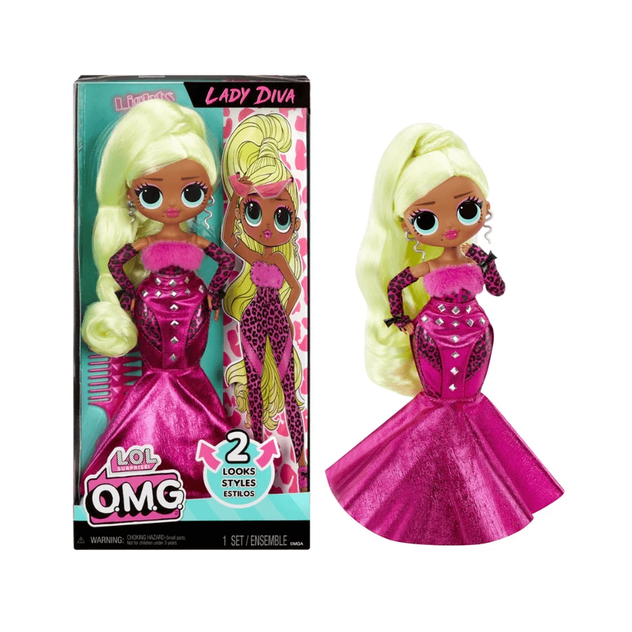 Fashionista pop met accessoires OMG Lady Diva, + 3 jaar, L.O.L Surprise