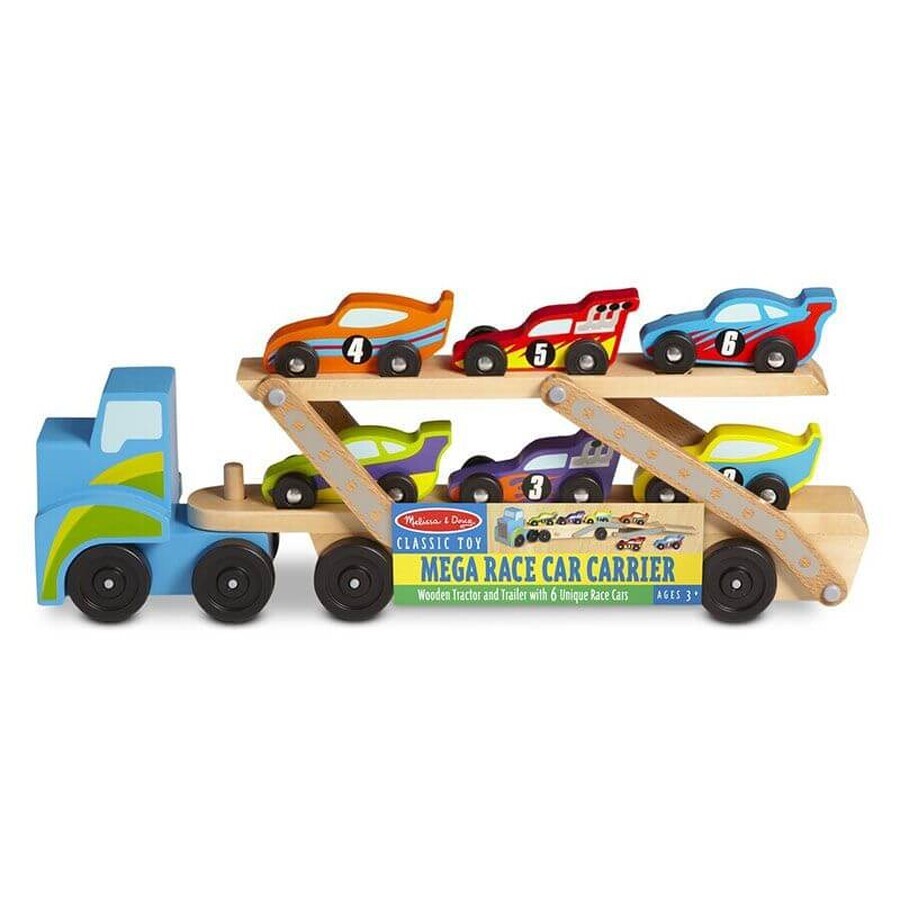 Riesiger Autotransporter, +3 Jahre, Melissa und Doug