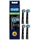 Recambios Cepillo de Dientes El&#233;ctrico Cross Action, Negro 4 uds, Oral-B