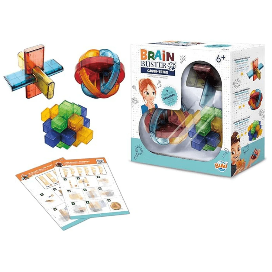Jeu Brain Buster Débutants, +6 ans, Buki