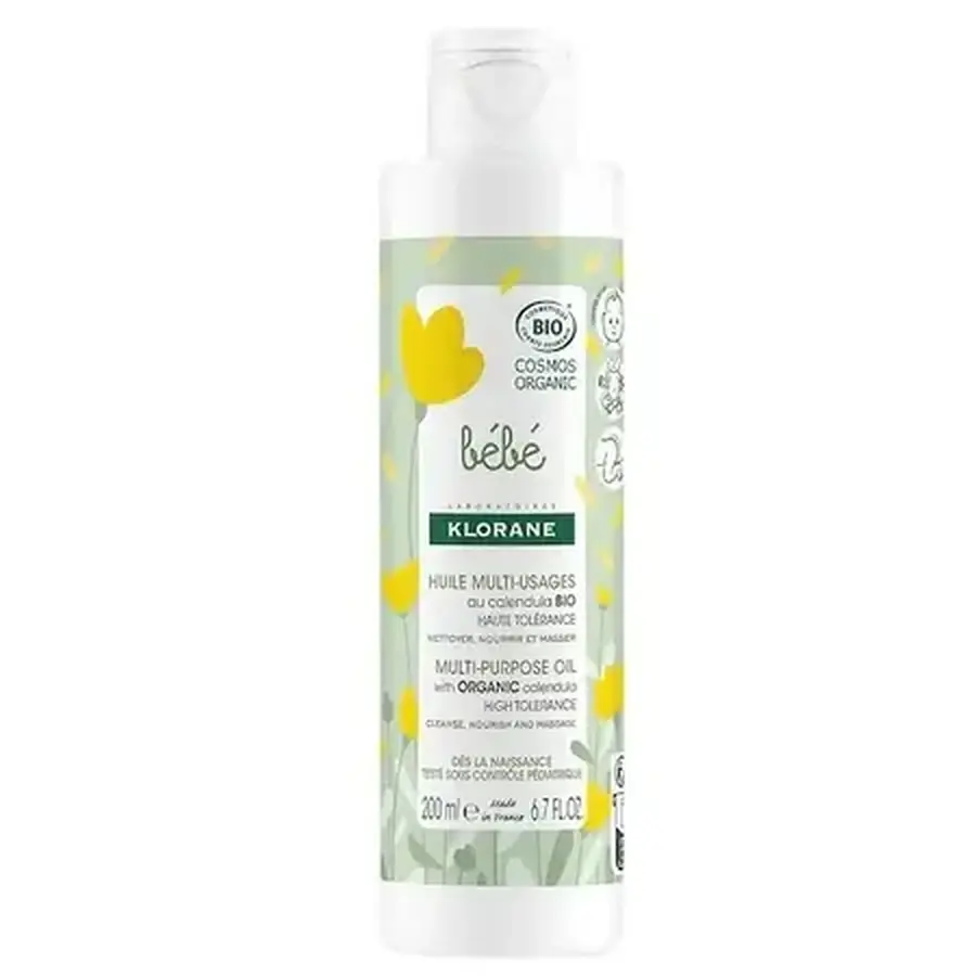 Aceite multifunción bio, 200 ml, Klorane Bebe